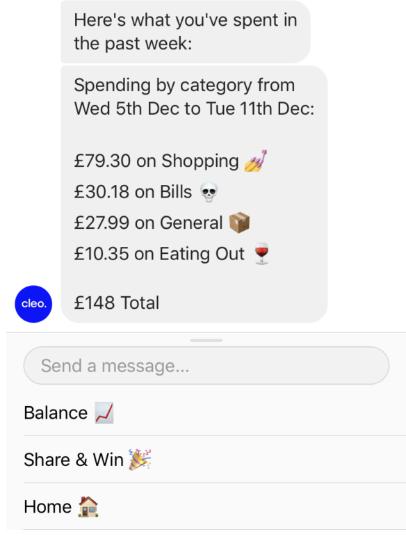 how to track your finances with cleo