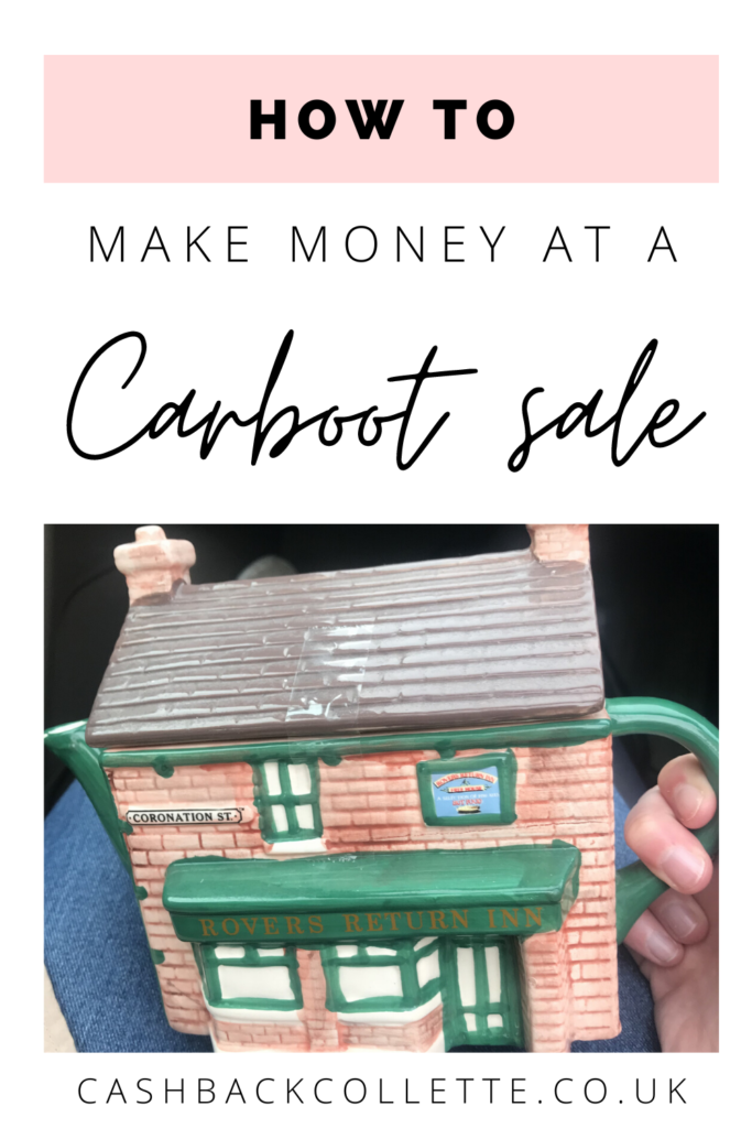 make money at a car boot sale