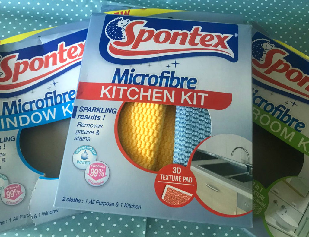 free Spontex Microfibre Kits