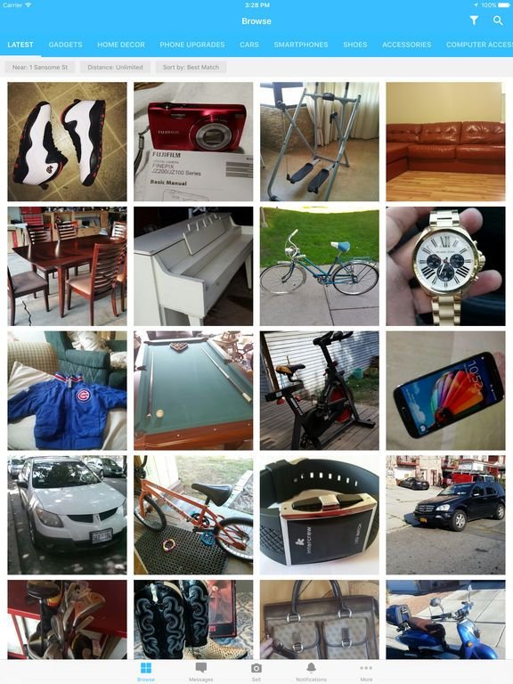 wish local selling app