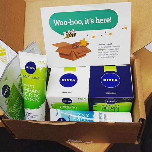 bzzfeed nivea box products free stuff freebies