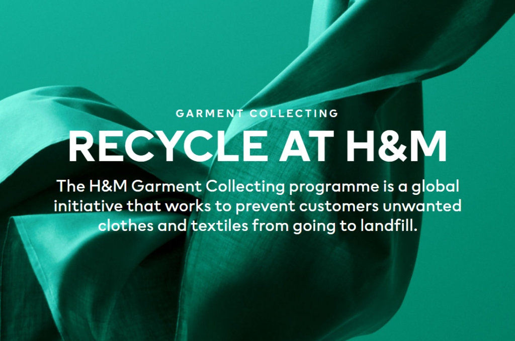 h&m recycling programme