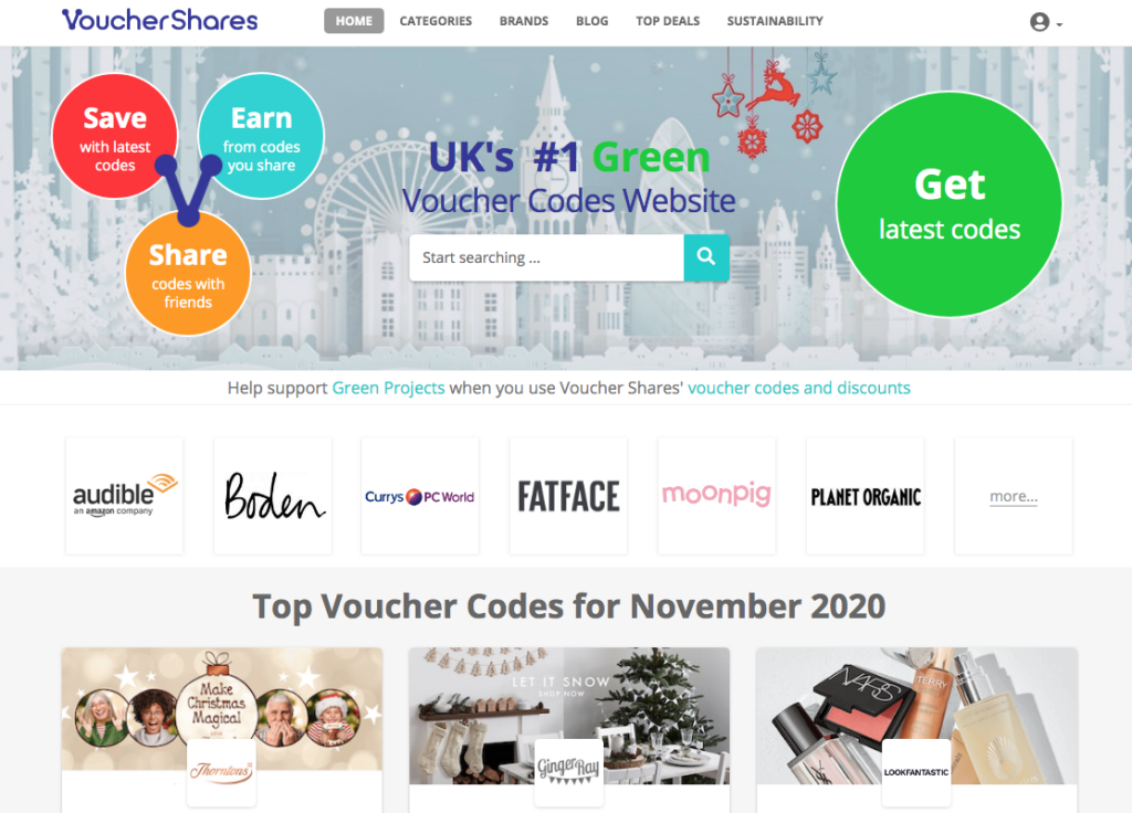 voucher shares website