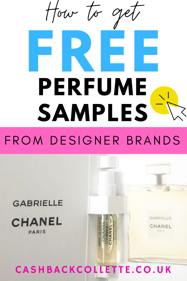 How To Get Unlimited FREE Perfume Samples In The UK Cashback