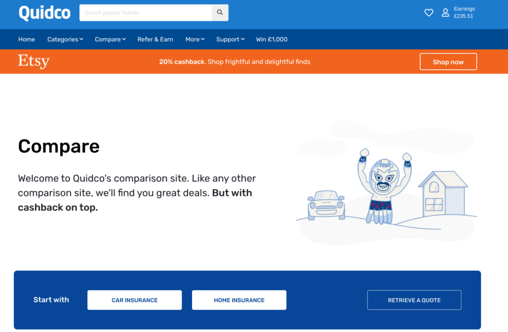 Quidco Compare