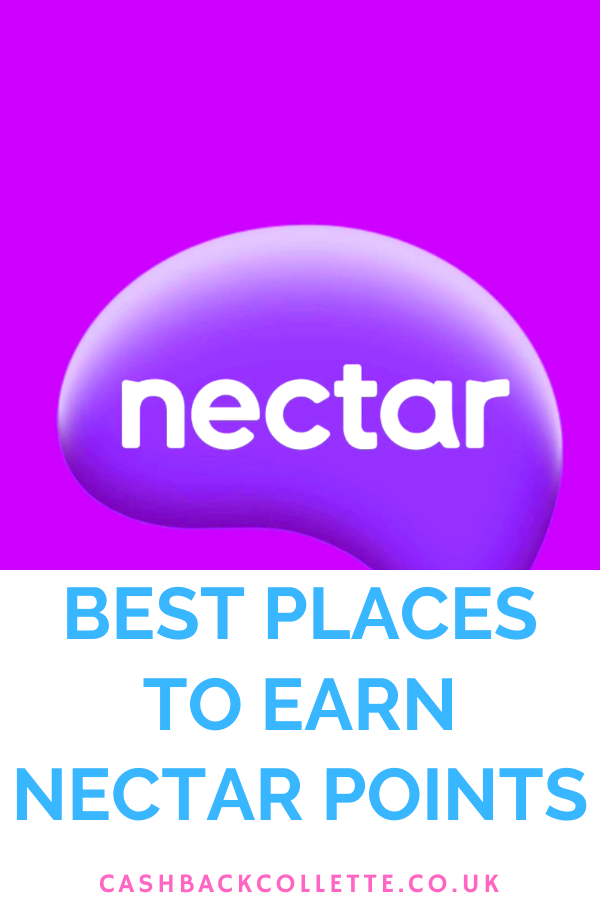 best places to earn nectar points pin
