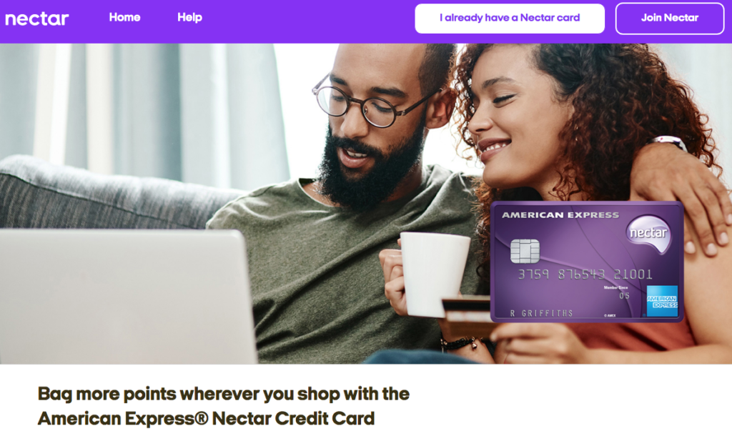 American Express nectar credit card