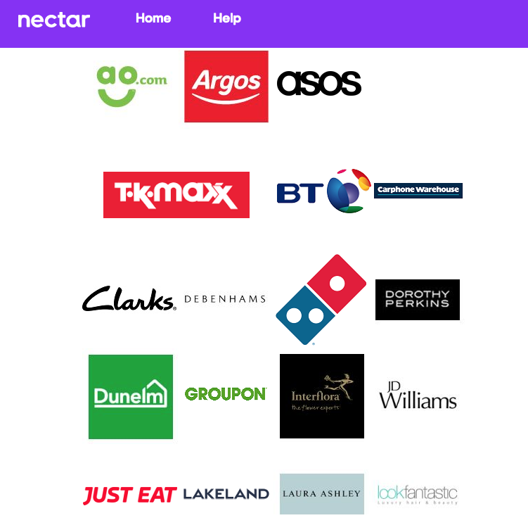 Nectar eshops