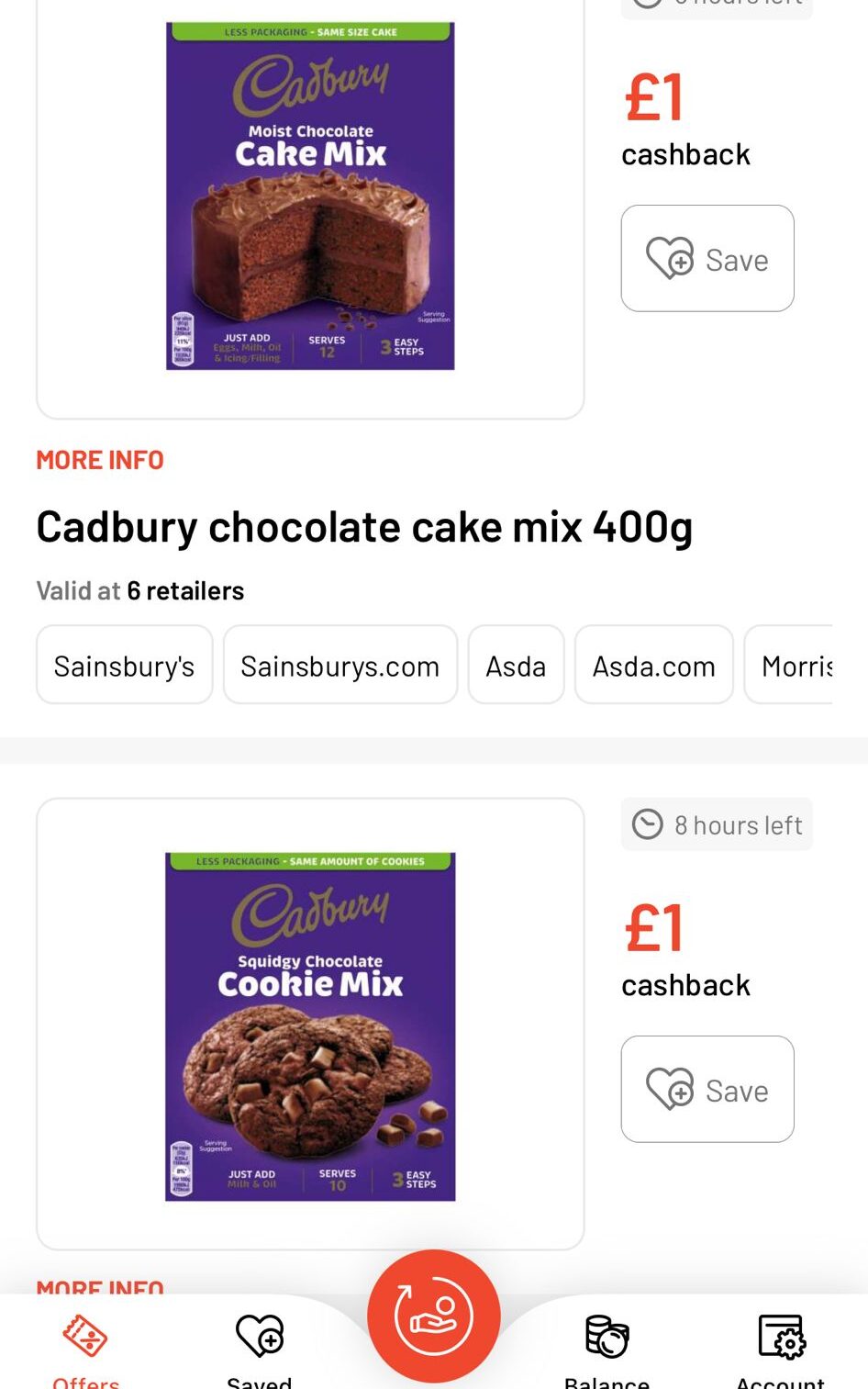 CheckoutSmart Cadbury offers