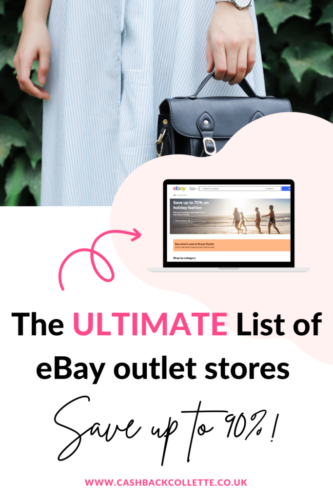 eBay outlet stores list pin