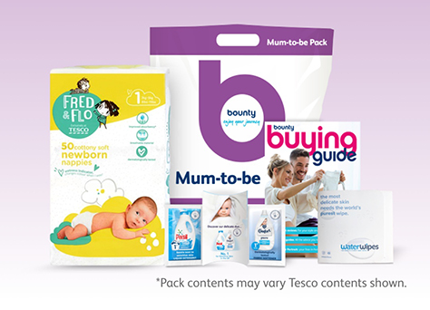 Free bounty mum-to-be pack 