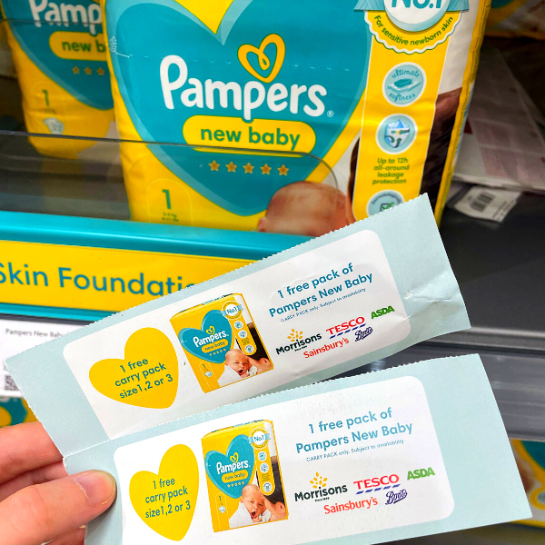 FREE PAMPERS NAPPIES COUPONS