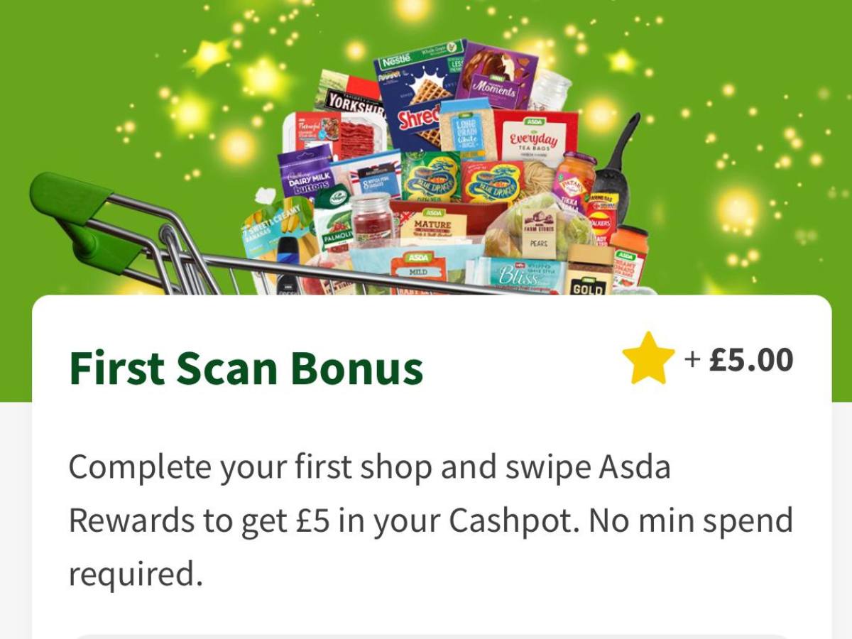 Asda Rewards App Review & Free £5 Sign Up Bonus