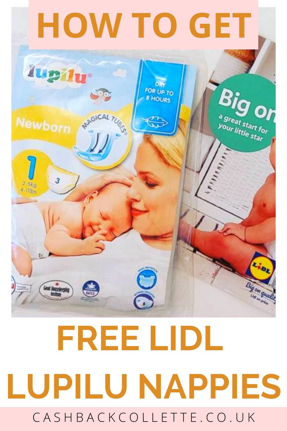 FREE LIDL LUPILU NAPPIES PIN