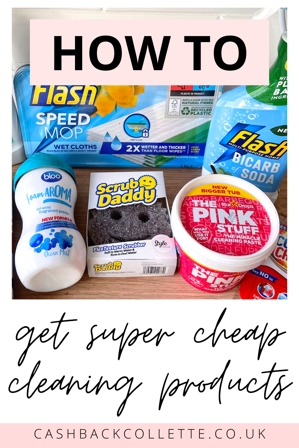 cheap cleaning products pin