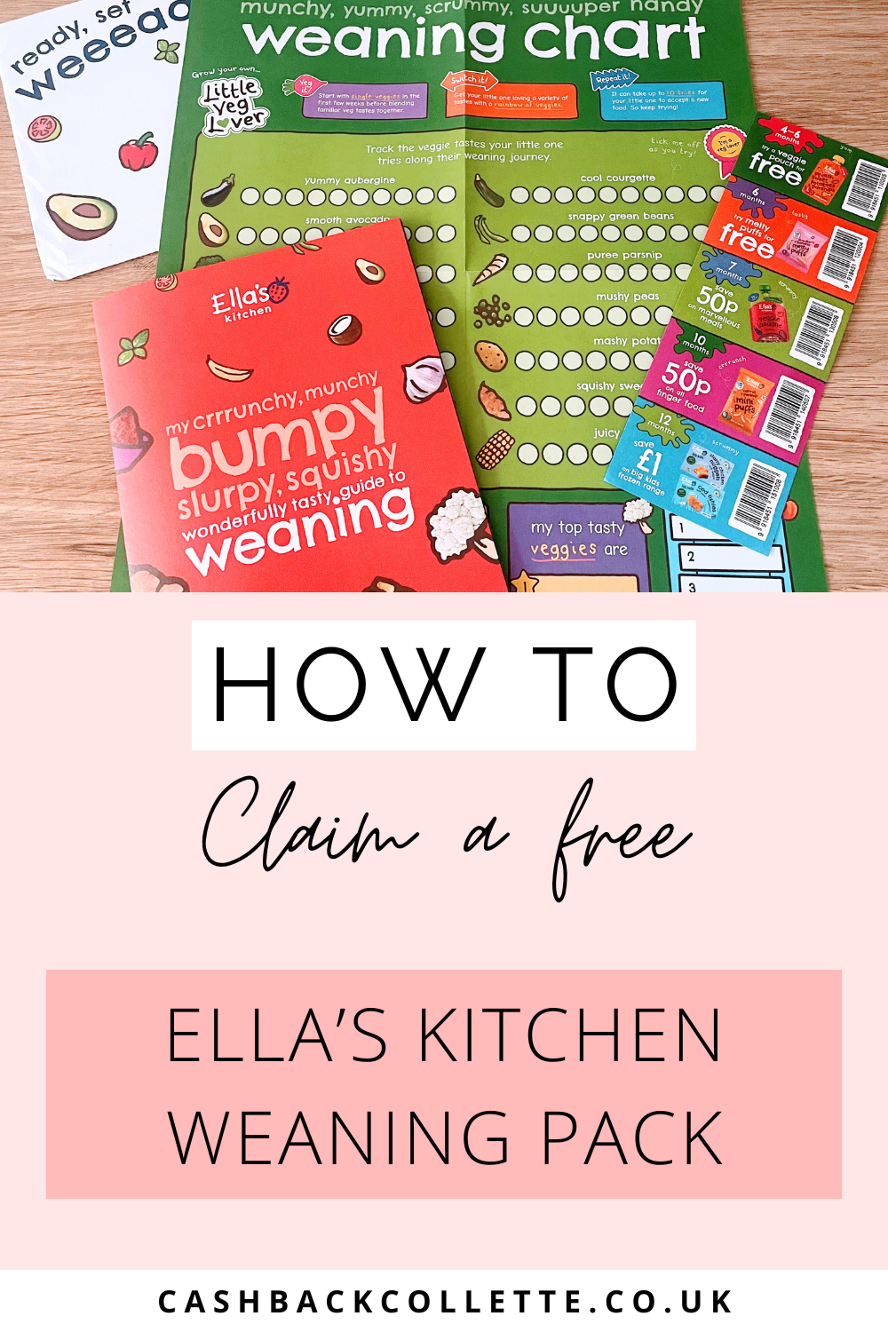 free ella's kitchen weaning pack pin