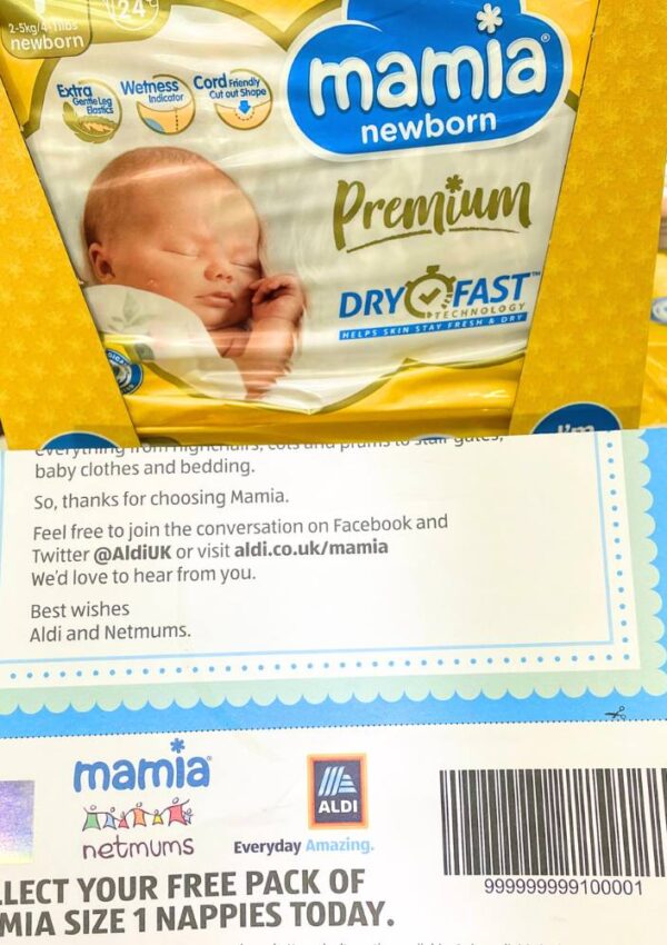 How To Get A Free Pack Of Aldi Mamia Nappies (2023)