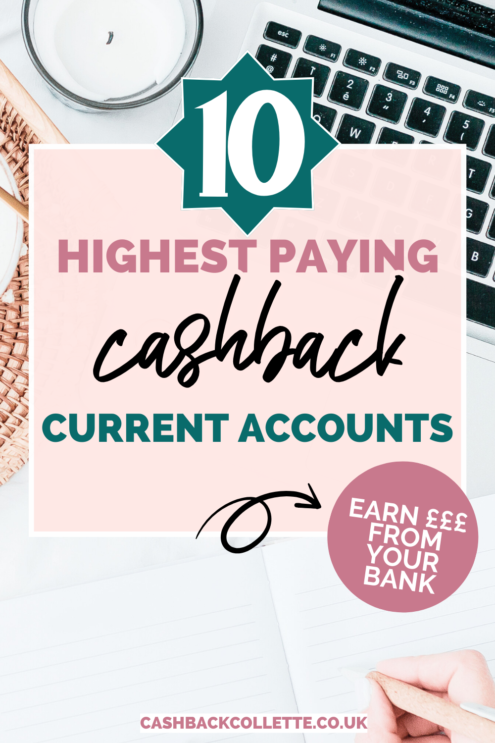 Best cashback current accounts pin