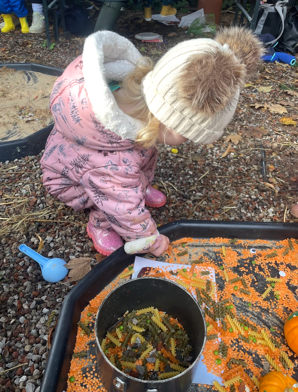 Toddler outdoor class