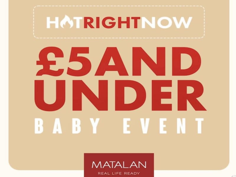 Matalan £5 and under baby sale 